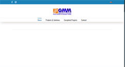 Desktop Screenshot of gmm.com.br