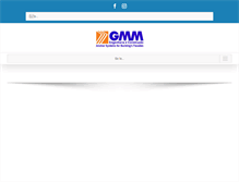 Tablet Screenshot of gmm.com.br